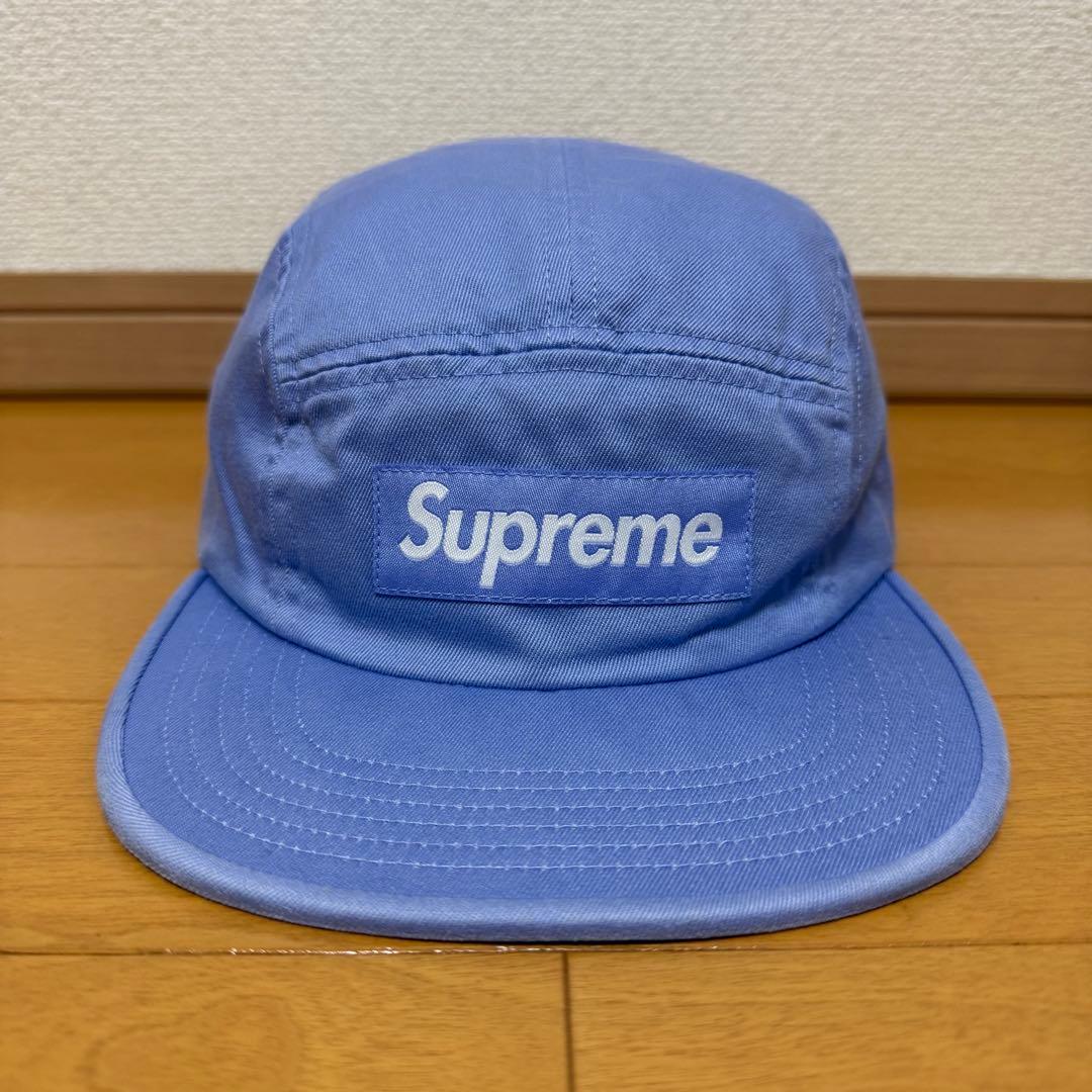 帽子 Supreme Washed Chino Twill Camp Cap 18ss