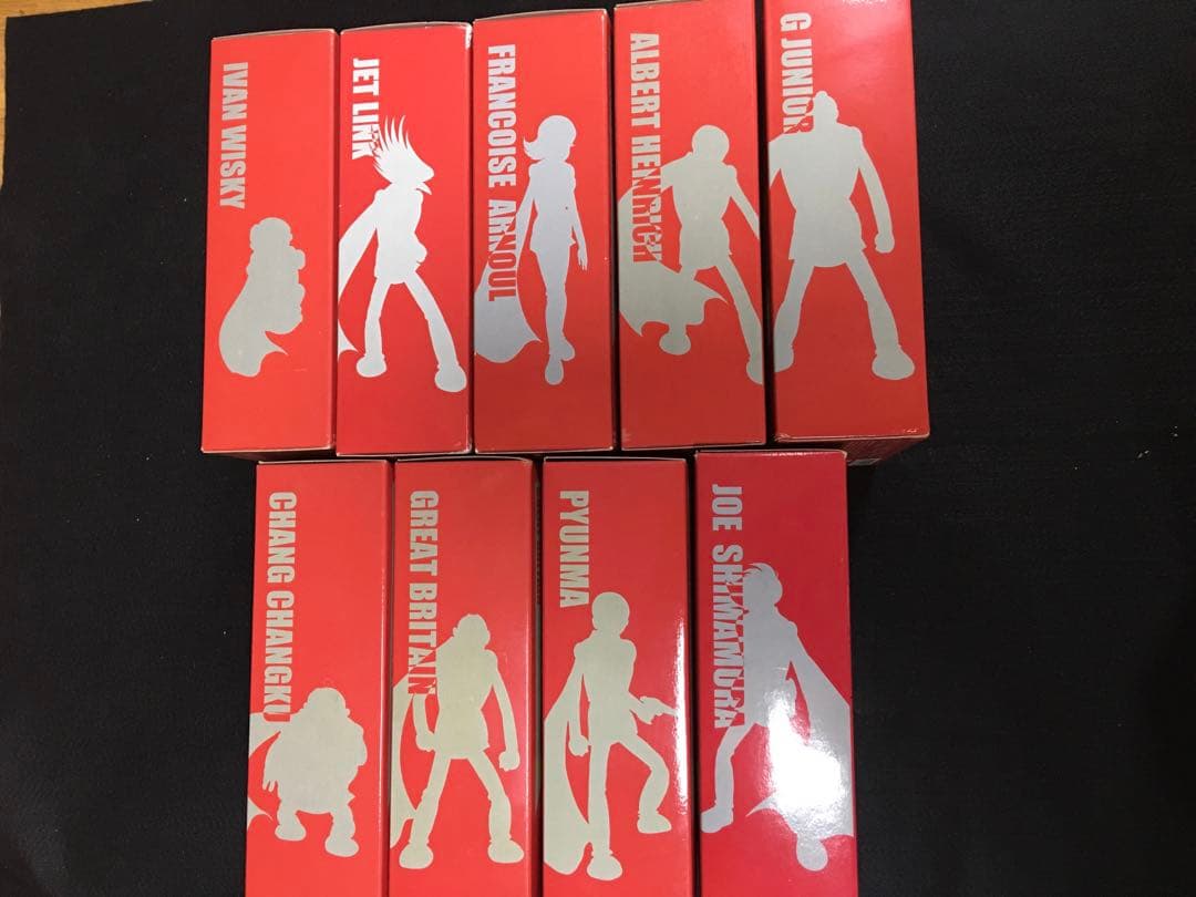 サイボーグ009 バトルアライブDVD特典フィギュア　9種コンプリート