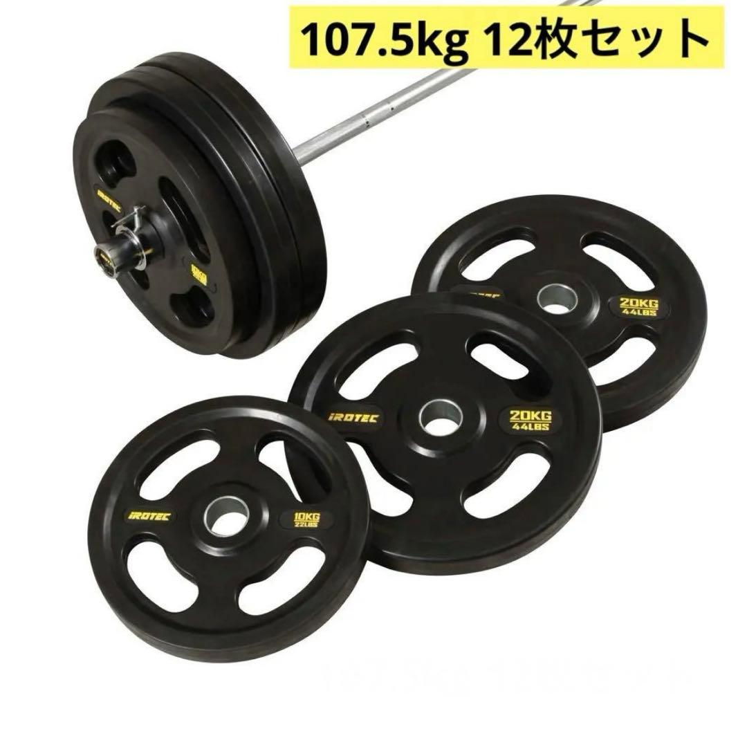 引取限定価格 オリンピック プレート 107.5kg アイロテック IROTEC
