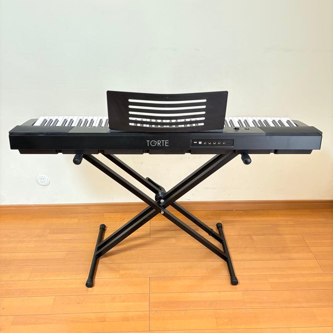 peqqpe 様用】TORTE 88鍵盤電子ピアノTDP-88 スタンド・椅子 - メルカリ