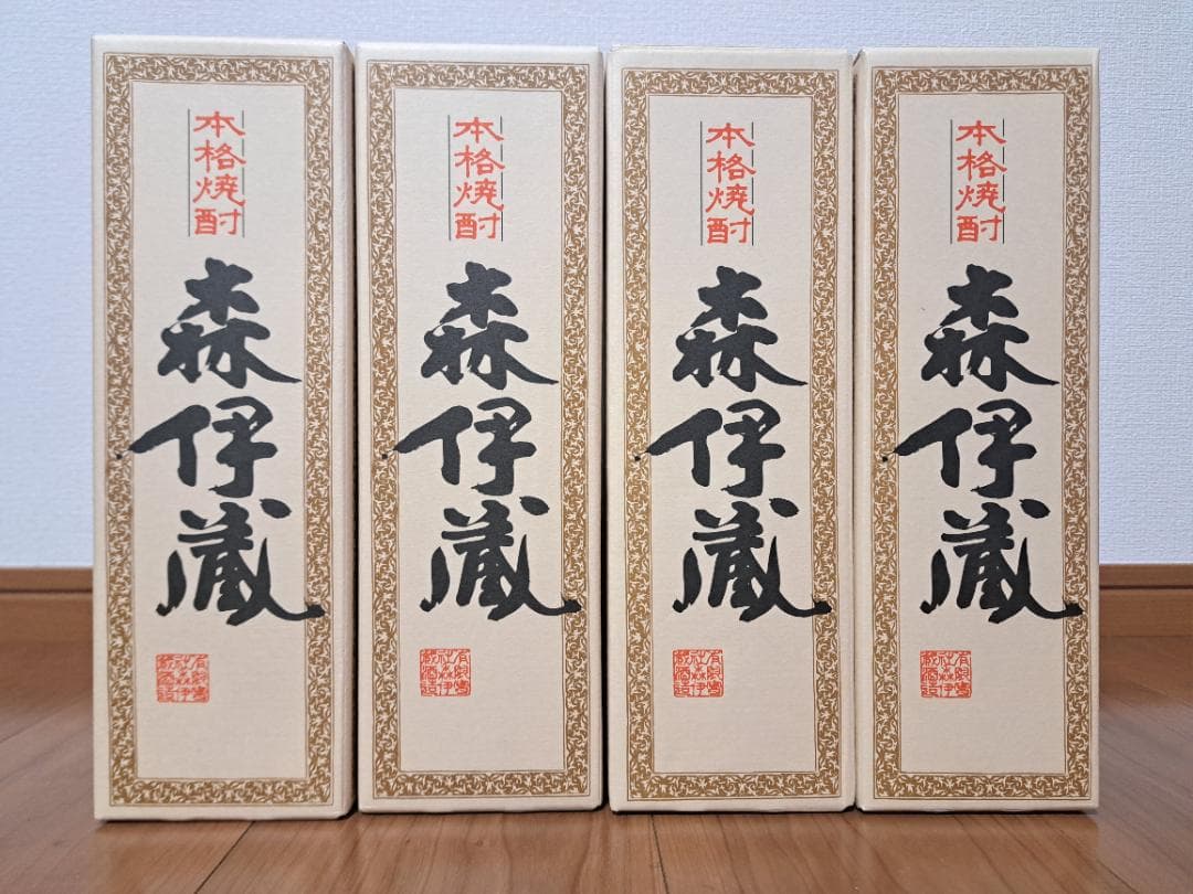 森伊蔵 焼酎 720mL‪✕4本セット
