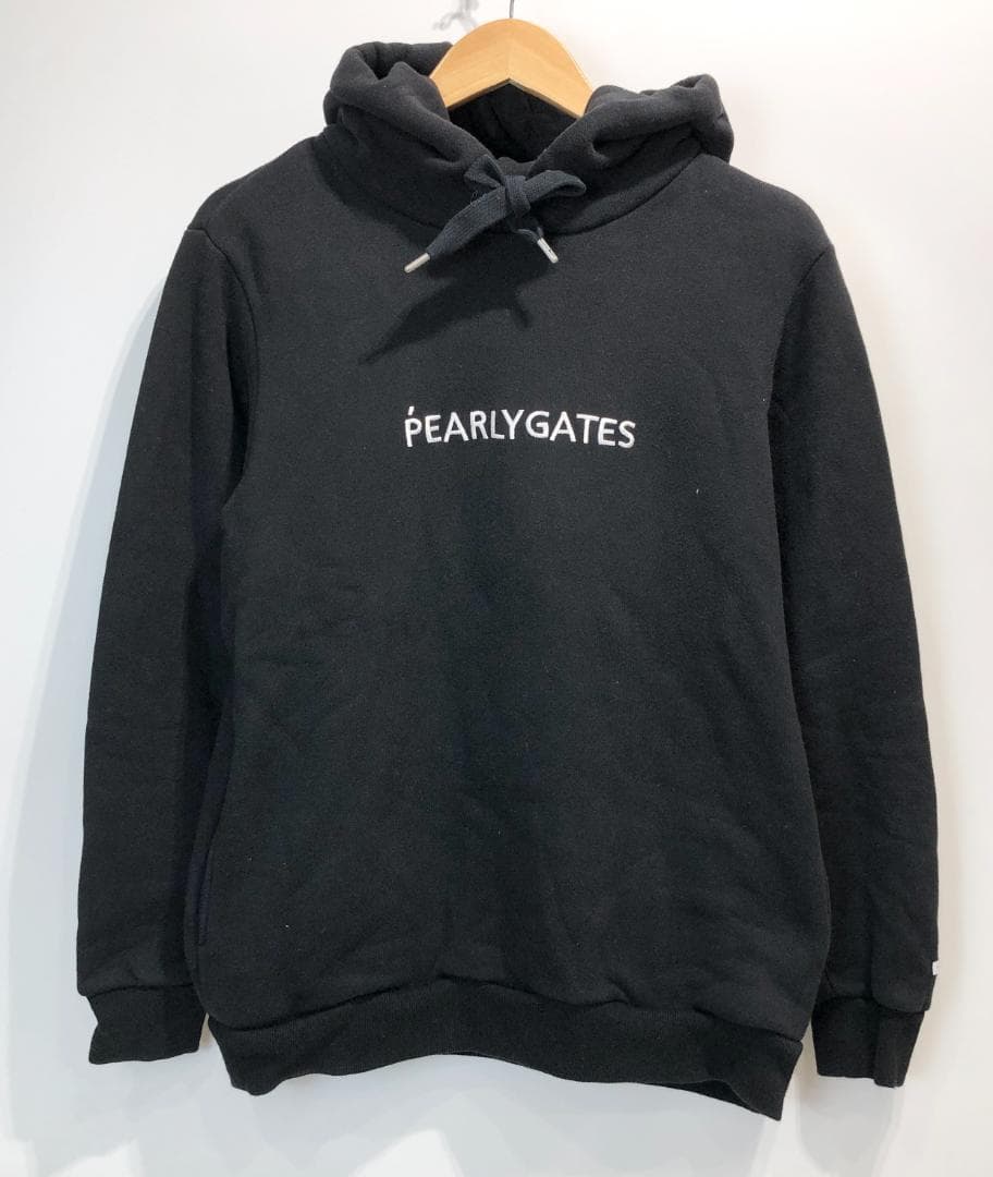 PEARLY GATES スウェット パーカー 裏起毛 4■N0107 PEARLY GATES（パーリーゲイツ） 【美品】パーリーゲイツ ジップ