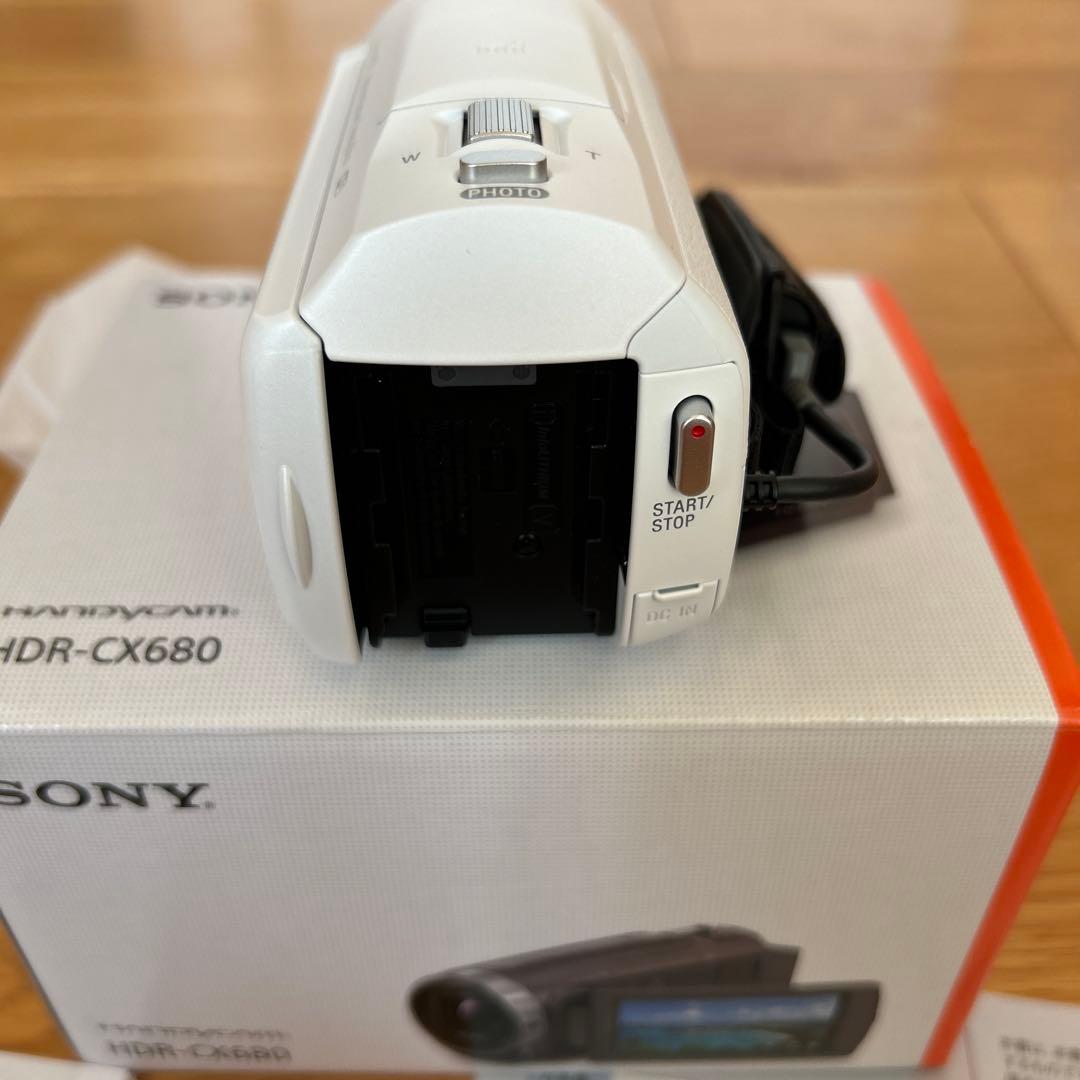 SONY HDR-CX680 ビデオカメラ本体 2024年製 - メルカリ