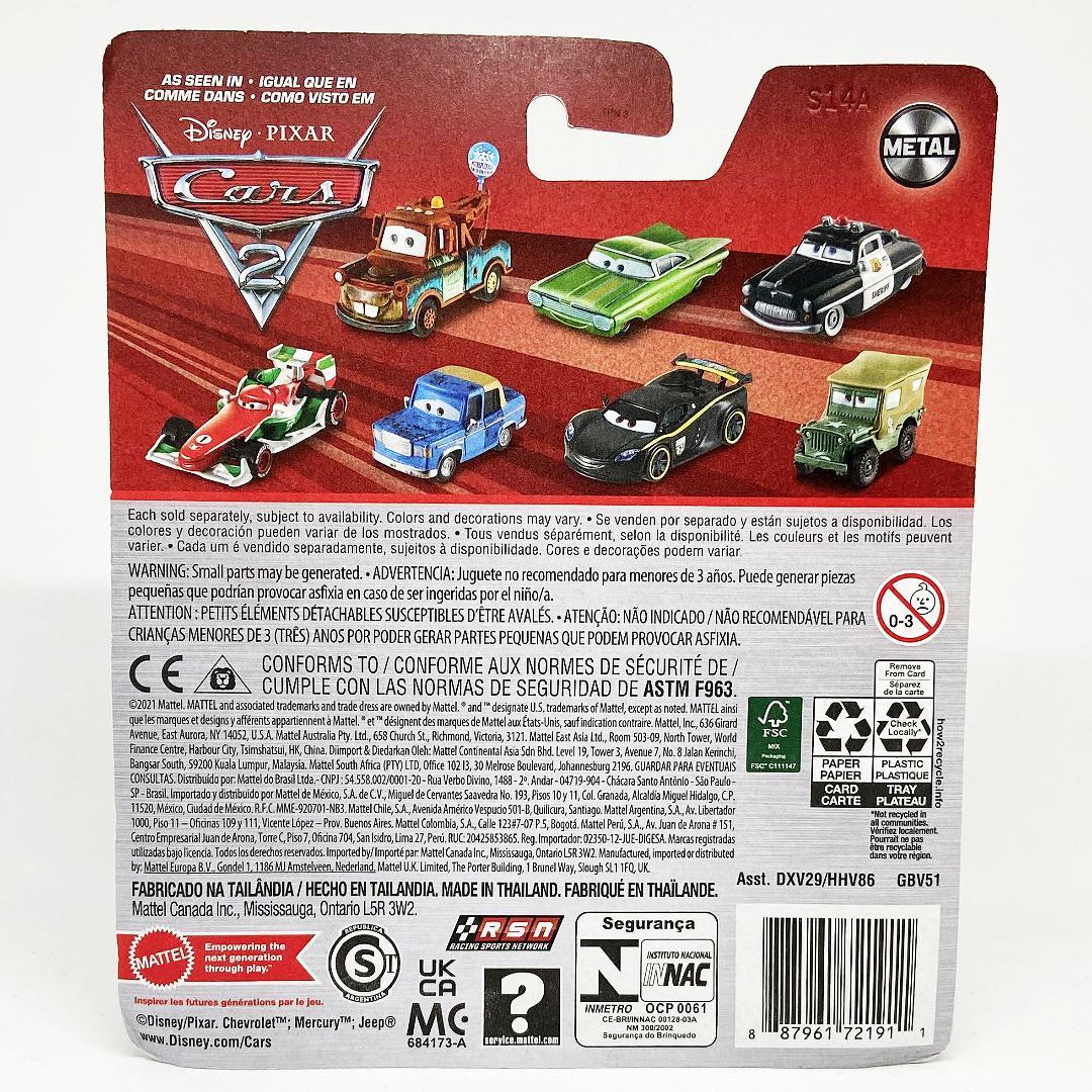 マテル☆カーズ2☆メーターの東京レース☆チサキ☆CARS - メルカリ