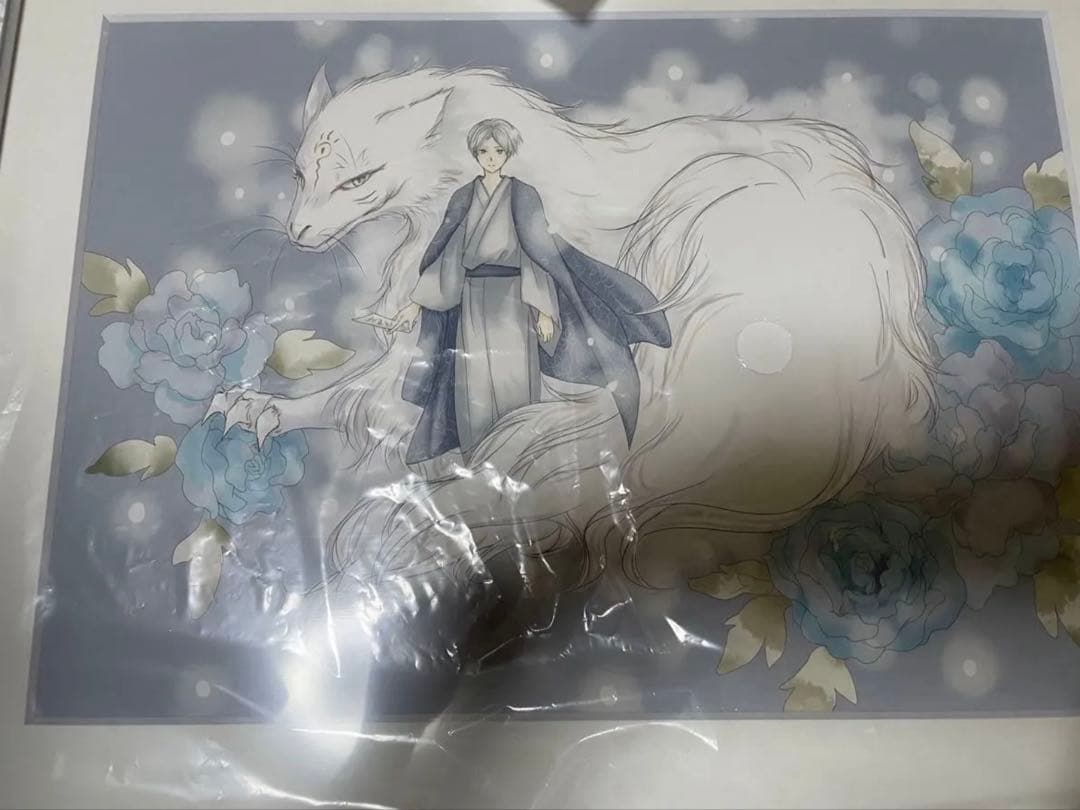 夏目友人帳カフェ 複製 原画 未使用品