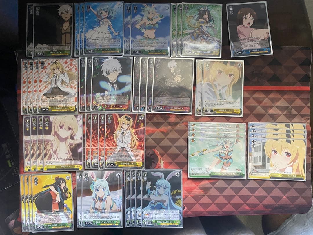 早い者勝ち！　ヴァイスシュバルツ　ありふれた職業で世界最強　デッキ　改造パーツ Vol.395『ありふれた職業で世界最強』／「ユエ＆シア」デッキ