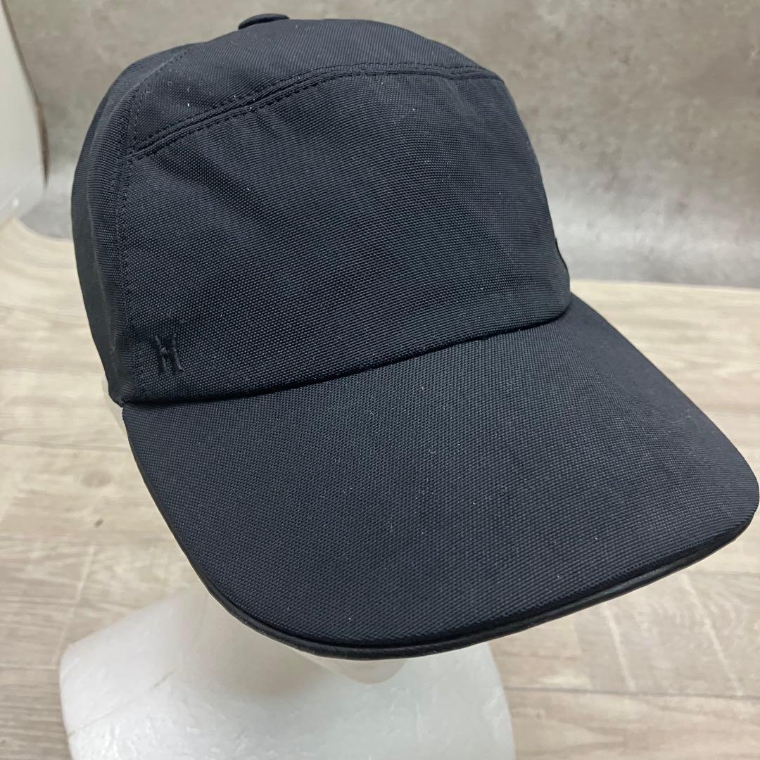 エルメス Hermesブラック キャップ Ｈ刺繍ロゴ56 男女兼用 HERMES（エルメス） 【未使用】 キャップ Hロゴ ブラック 60 : WATCH
