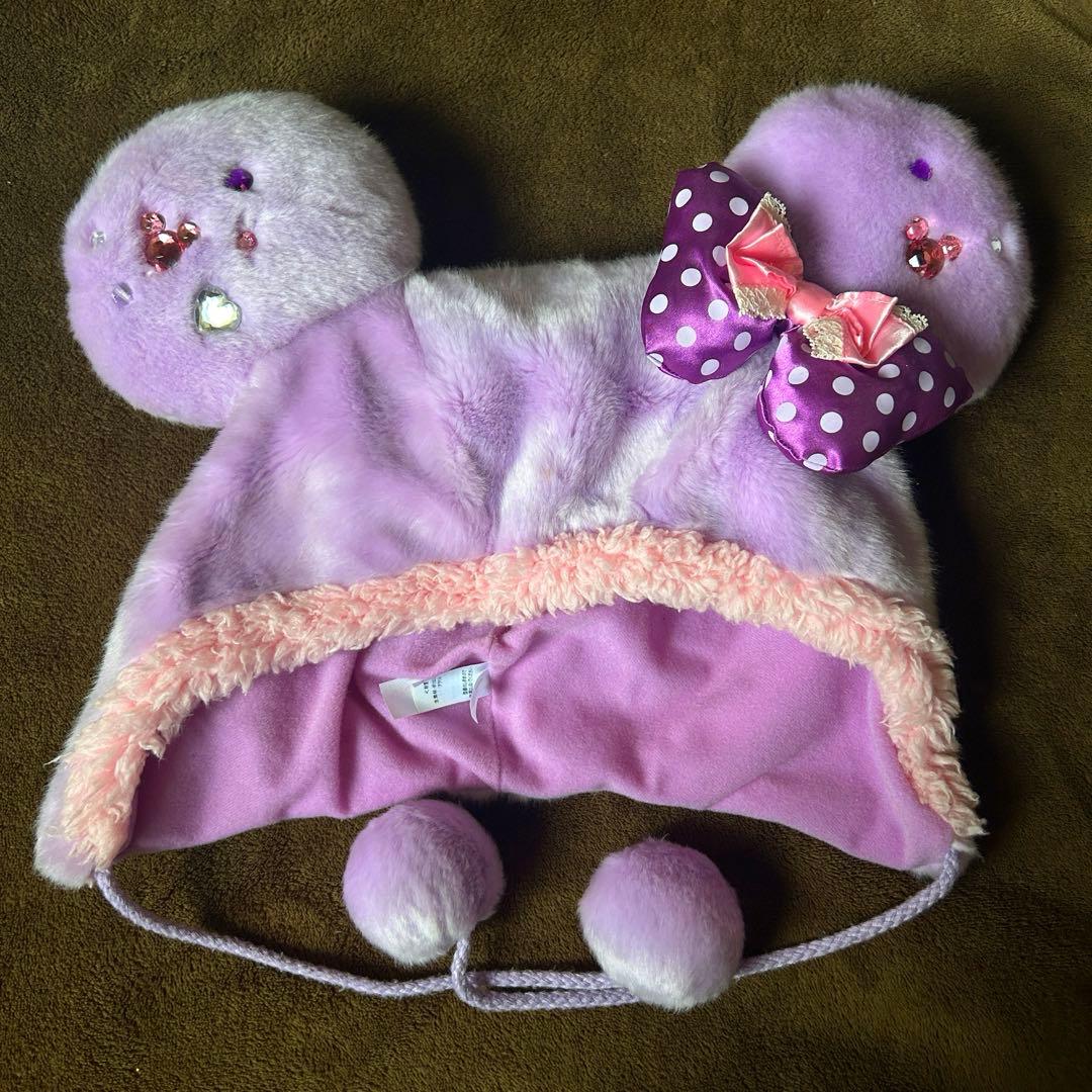 廃盤レア品】ディズニー ミニー ファンキャップ パープル/紫 - メルカリ