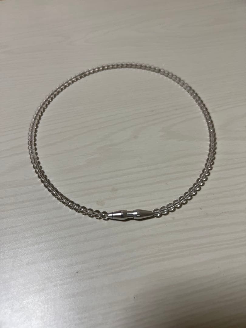 ファイティン　水晶ネックレス　45センチ