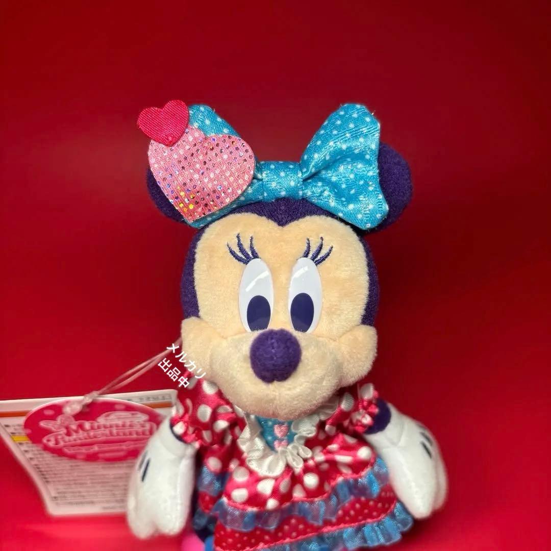 タグ付】パルパルーザ ミニーのファンダーランド ぬいぐるみバッジ