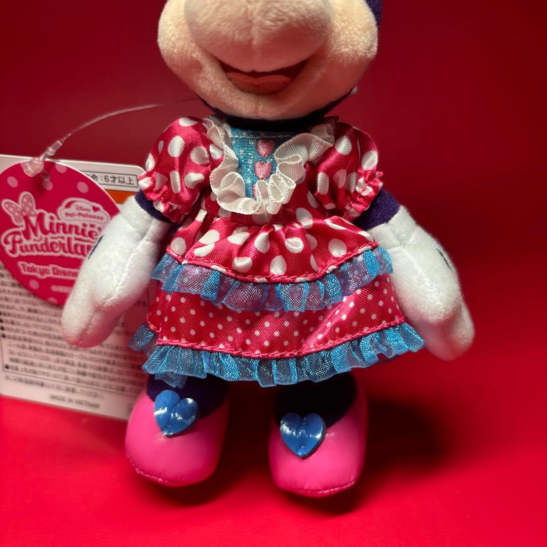 タグ付】パルパルーザ ミニーのファンダーランド ぬいぐるみバッジ