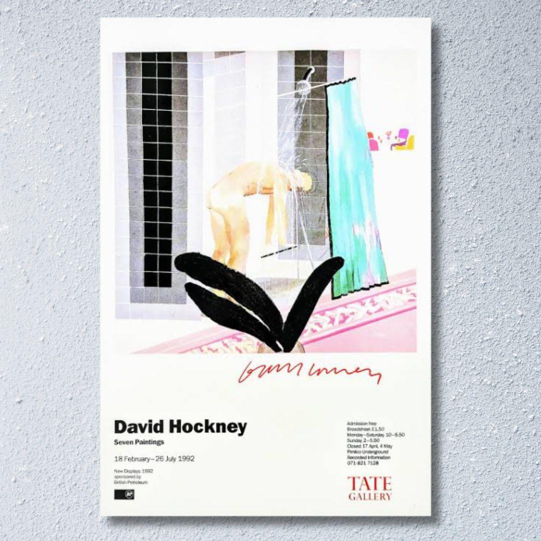 ディビッド・ホックニー David Hockney テートモダン 正規ポスター