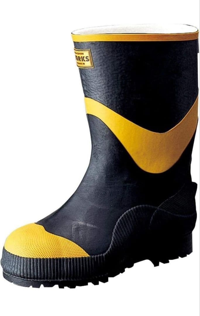 弘進ゴム 長靴(ゴム製) フェルト安全半長F型 先芯 防寒裏布 インソール