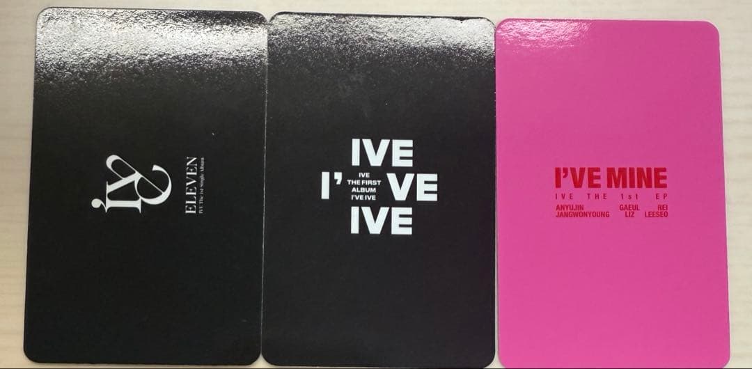 IVE ウォニョン トレカ 3枚 まとめ売り - メルカリ