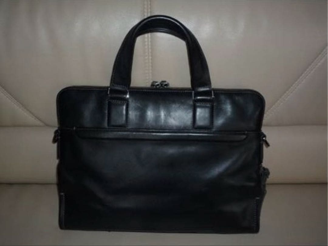 TUMI HARRISON オールレザー ブリーフケース ビジネスバッグ