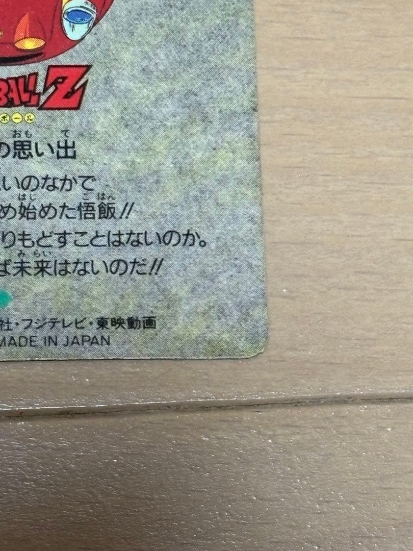 香港版 カードダス ビジュアルアドベンチャースペシャルNo.40 悟飯との