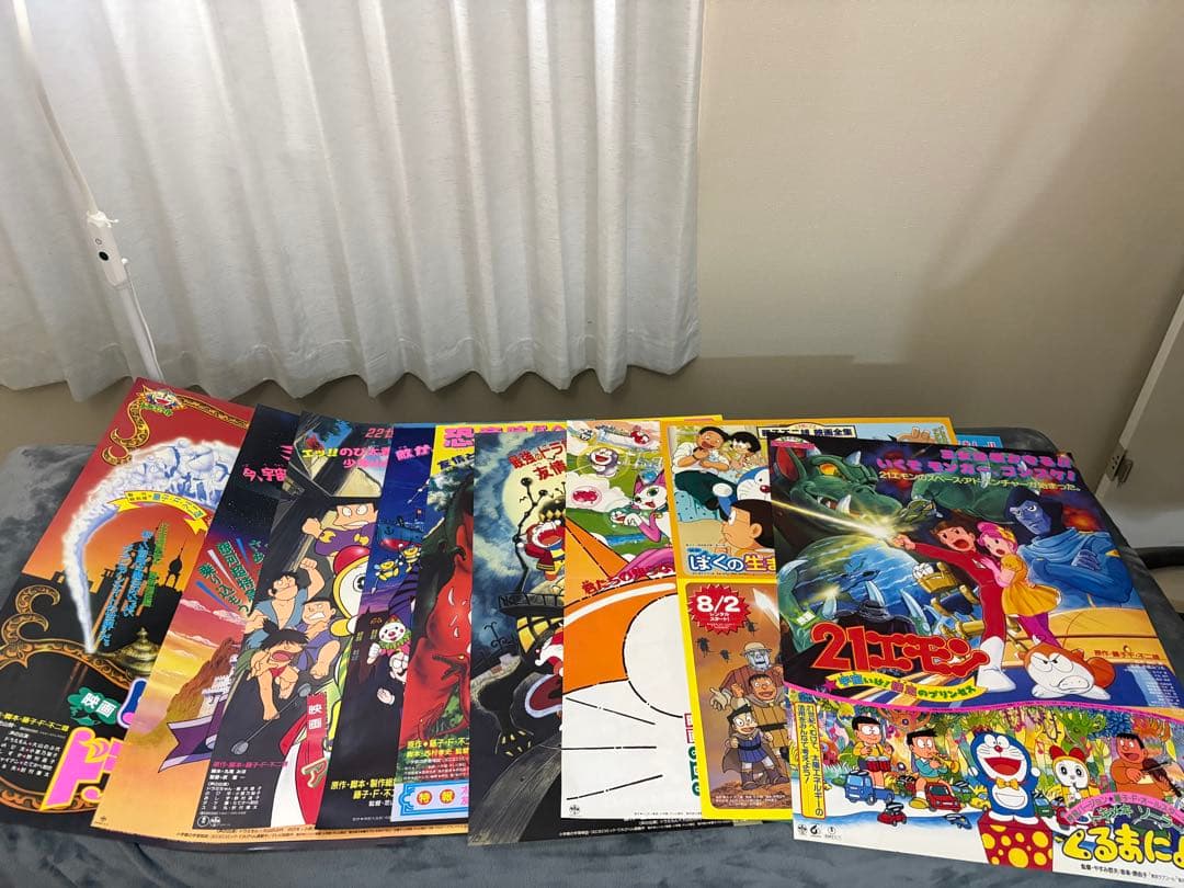 ドラえもん　映画　告知　販促ポスター　10枚セットＢ2 レア 貴重 映画ドラえもん1995 年 のび太の 創世日記 B2 劇場 版 ポスター