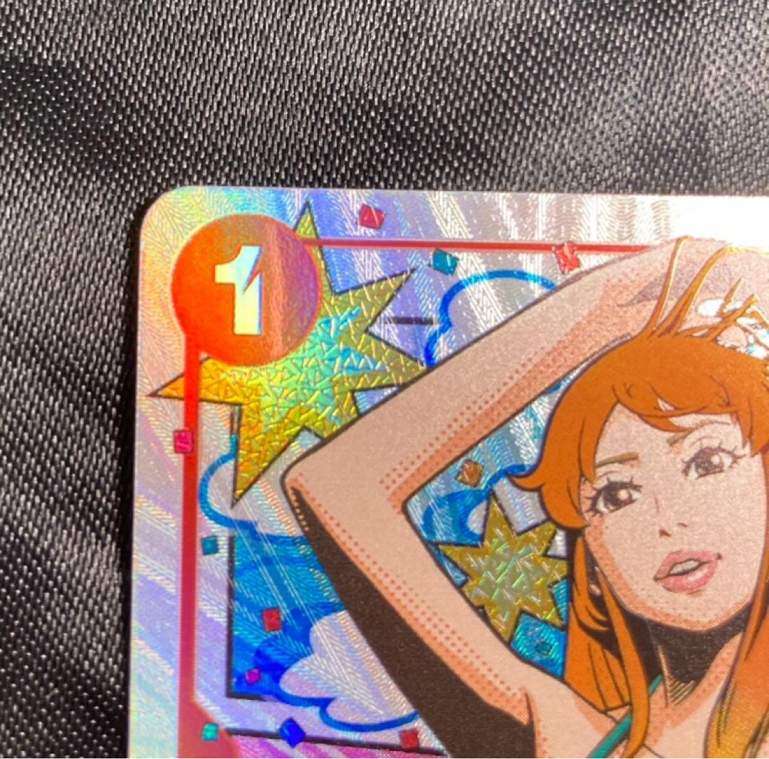 ワンピースカード ナミ トレジャーレア 英語版 海外 限定 - メルカリ