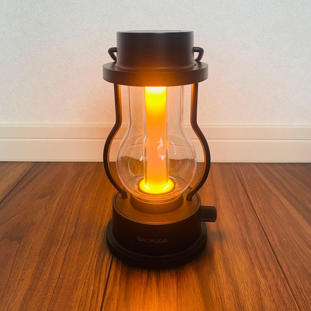 BALMUDA ランタン型LEDライト ブラック