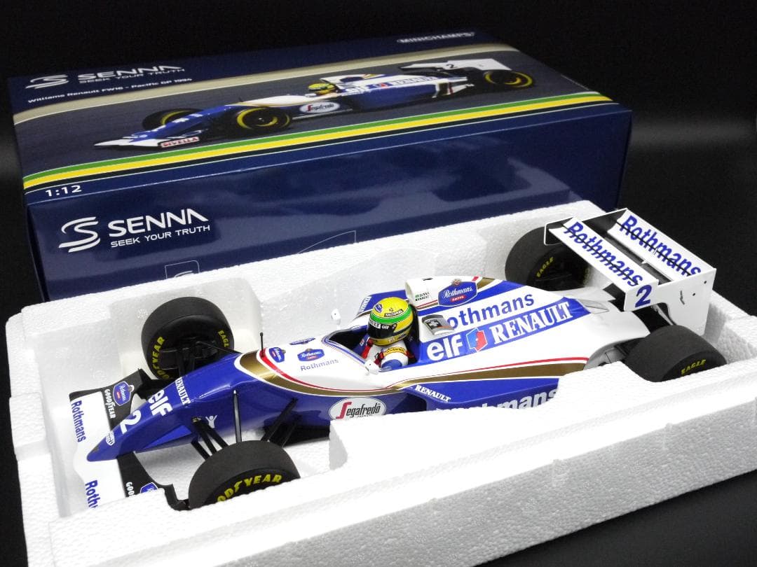 タイプピー1/12 ウィリアムズ FW16 パシフィックGP A.セナ