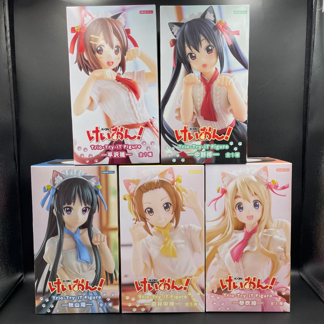 ☆けいおん！ Trio-Try-iT Figureフィギュア 5点セット