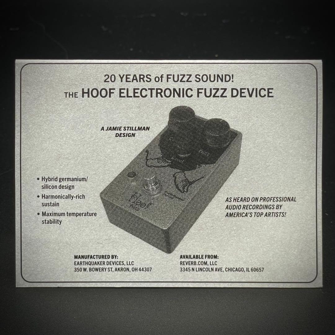 Earthquaker Devices / 3knob Hoof Fuzz - メルカリ