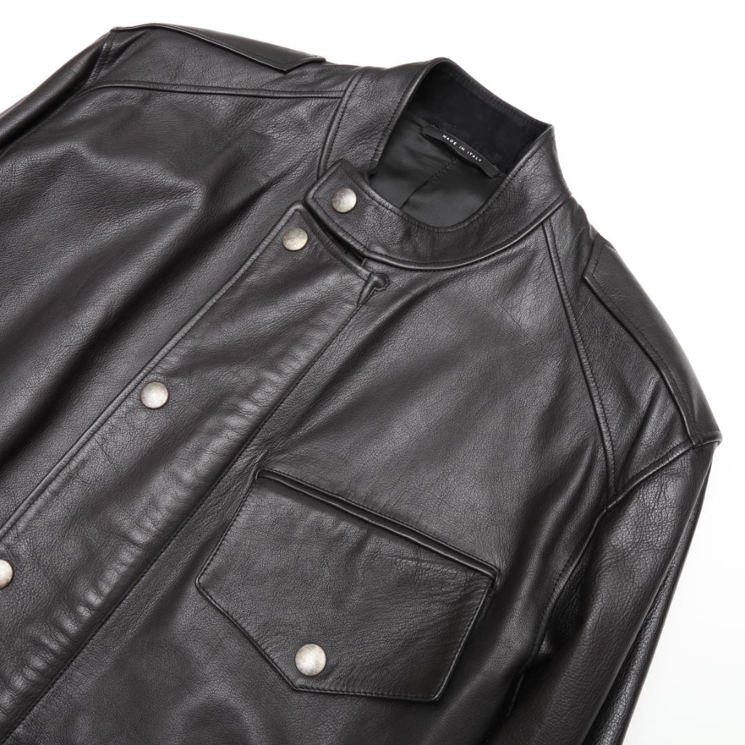 GUCCI 04AW レザージャケット 48 トムフォード期 モーターサイクル