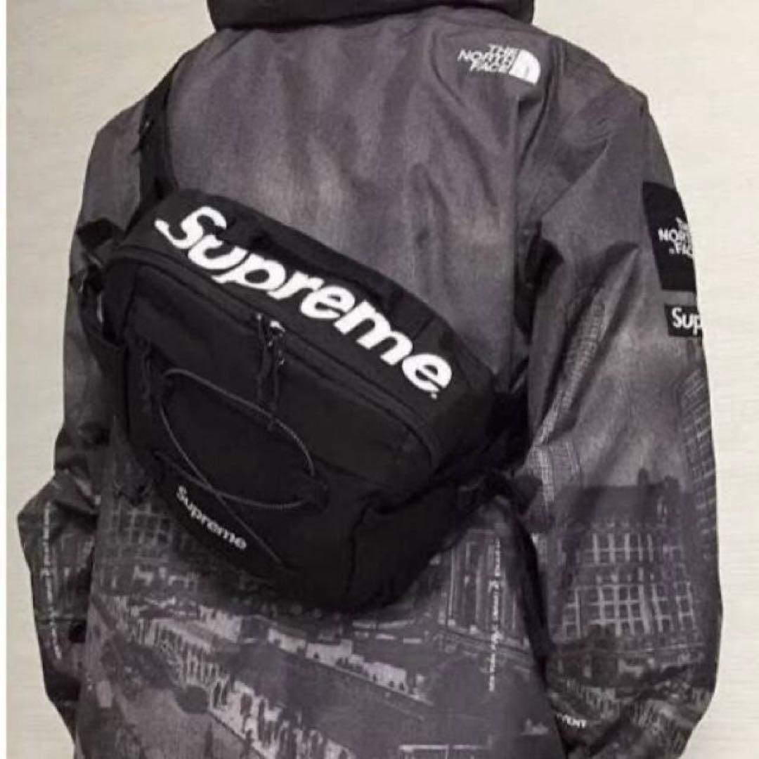 【美品】Supreme シュプリーム 17ss waist bag 黒 Supreme 17SS Waist Bag 