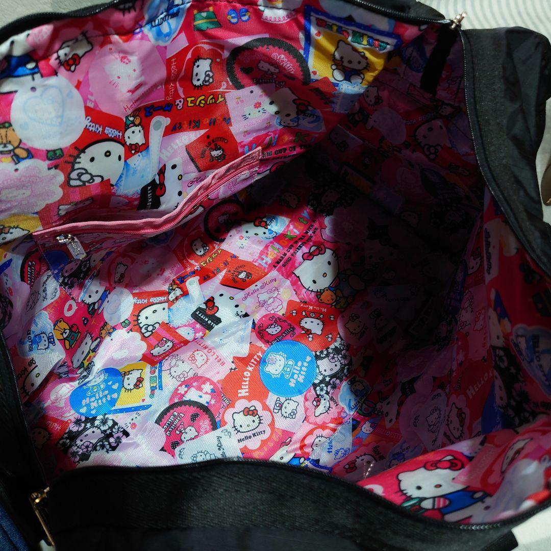 レスポートサック ハローキティー ボストンバッグ 黒 新品未使用