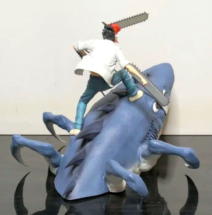 チェンソーマン 一番くじ ラストワン賞 チェンソーマン&ビーム