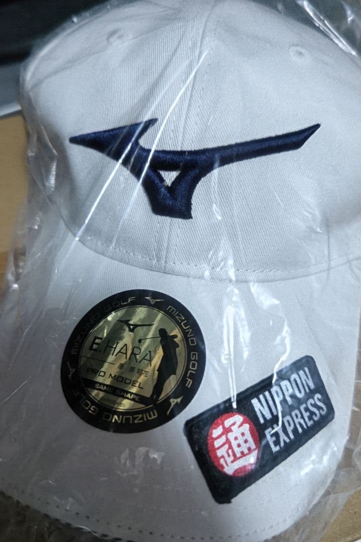 原英莉花 プロモデル ミズノキャップ 生産終了品 未使用 ヒデちゃん