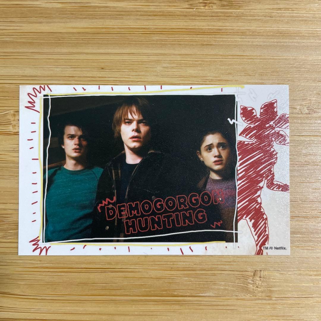 ストレンジャーシングス ミニブロマイド 4枚 - メルカリ