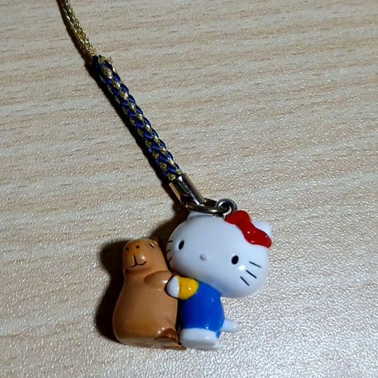 キティ　カピパラ　ストラップ