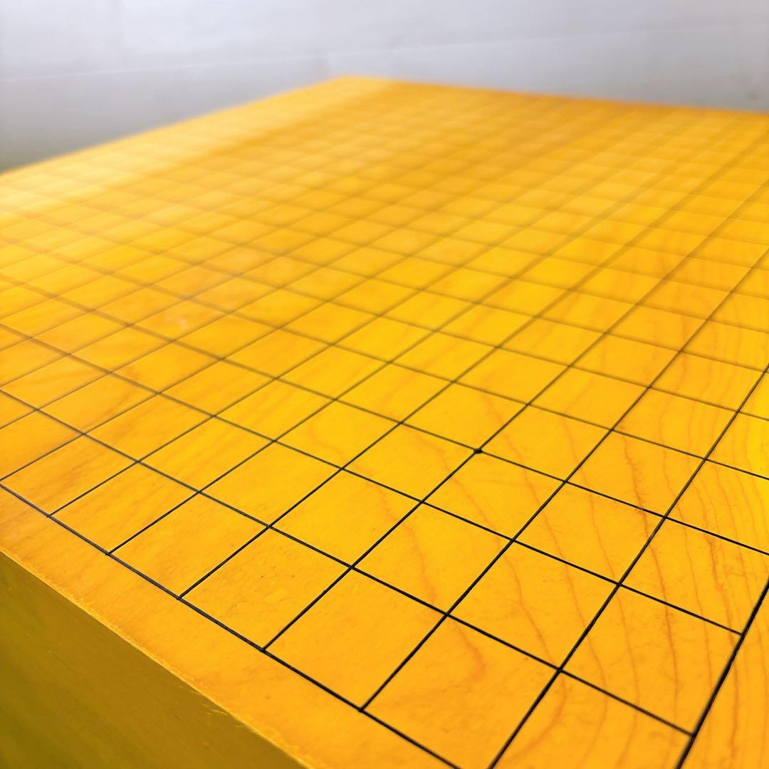 K2本榧 天地柾目 囲碁盤 5寸 桐箱付き 碁石 碁笥セット 美栄