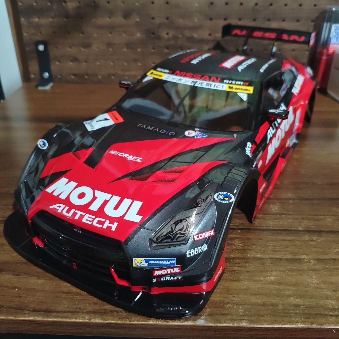 タミヤ　MOTUL　AUTECH　GT-R　ボディ　ガンメタ ☆ ボディ製作 タミヤ MOTUL AUTECH GT-R その4 ☆ | ☆ くわちんのRC