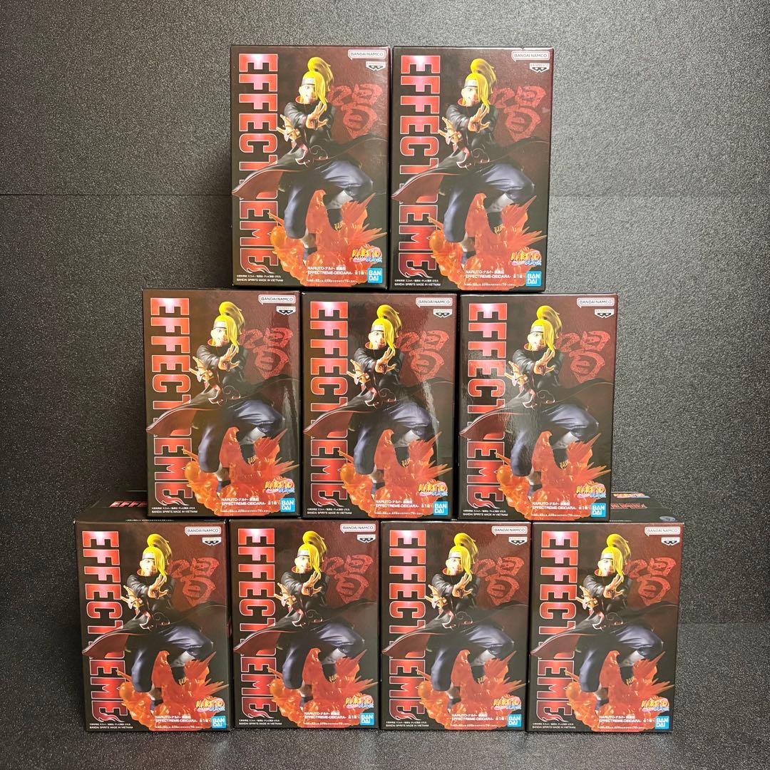 NARUTO-ナルト- 疾風伝 EFFECTREME-DEIDARA-9個セット - メルカリ