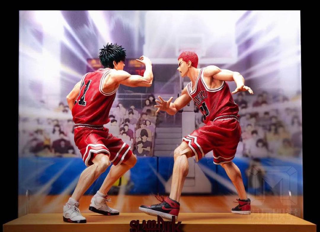 SLAM DUNK スラムダンク ガレージキット フィギュア 桜木花道 流川 楓 桜木花道 流川楓 slam dunkスラムダンクフィギュア PVCガレージキット