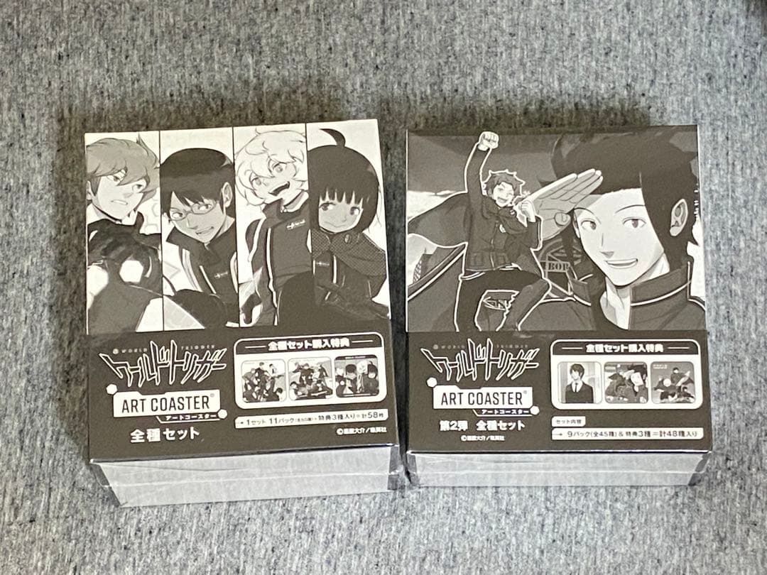 ワールドトリガー　アートコースター　第一弾&第二弾　BOX
