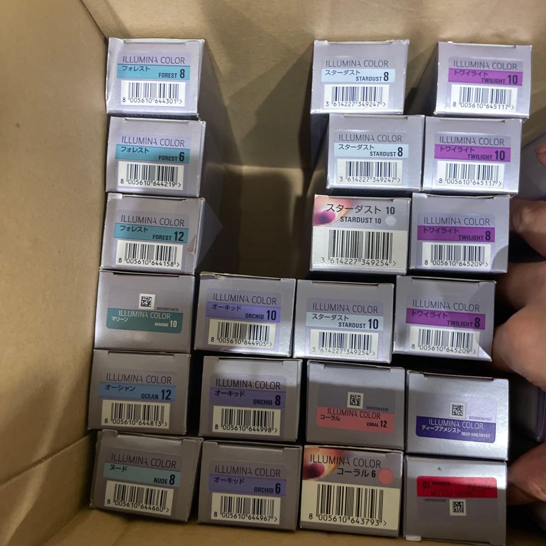ILLUMINA COLOR ヘアカラー21本セット