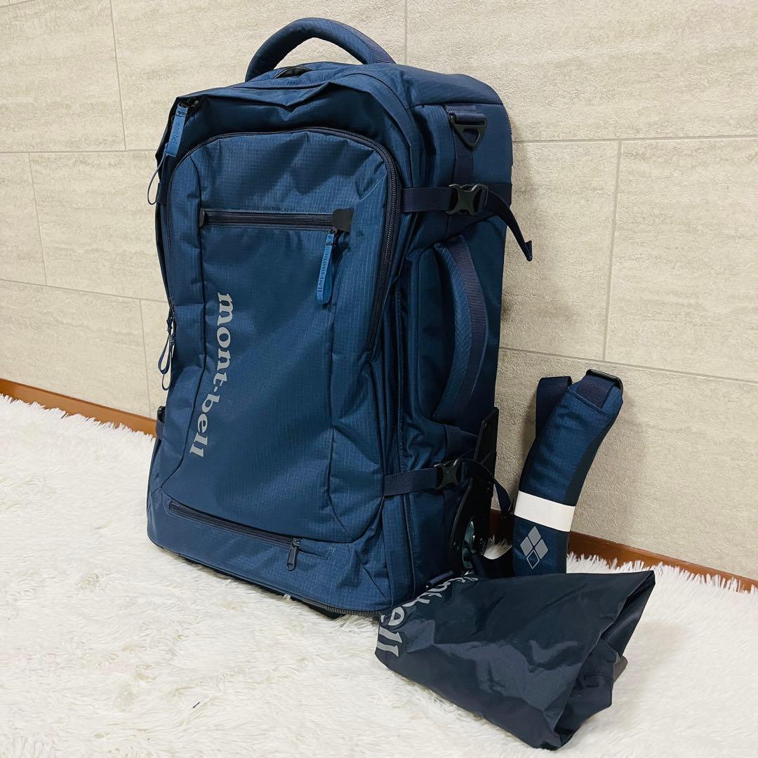 モンベル ウィーリーバッグ 35 ネイビー 完売品 1133101 - メルカリ