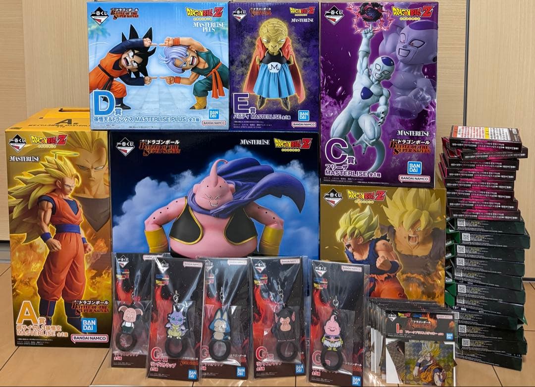 一番くじ BATTLE OF THE SUPER SAIYAN 全種コンプセット