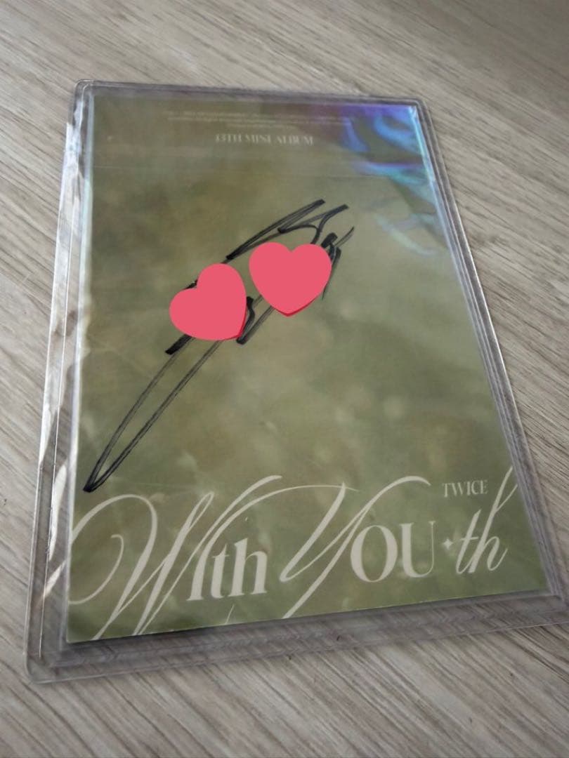 TWICE With Youth 直筆サイン入りポストカード ジョンヨン - メルカリ
