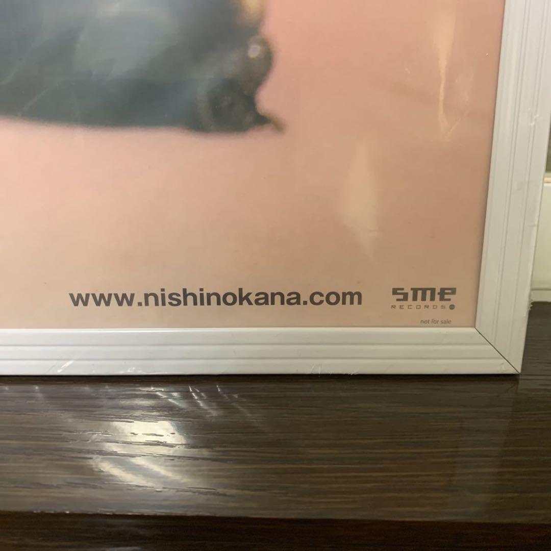 西野カナ LOVE it アルバムハガキ当選品ビッグポスター 直筆サイン