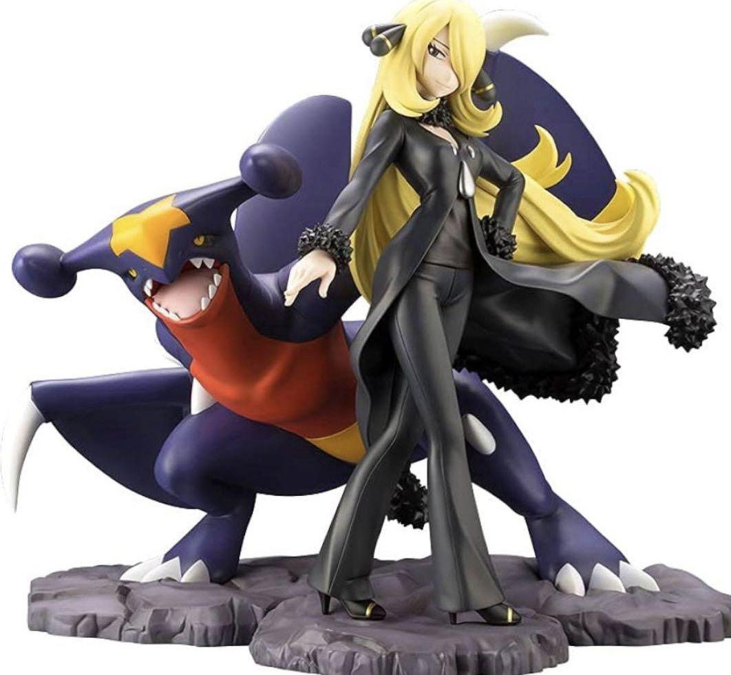 シロナ with ガブリアス フィギュア コトブキヤ　未開封 中古】(本体A/箱B)ARTFX J 『ポケットモンスター』シリーズ シロナ