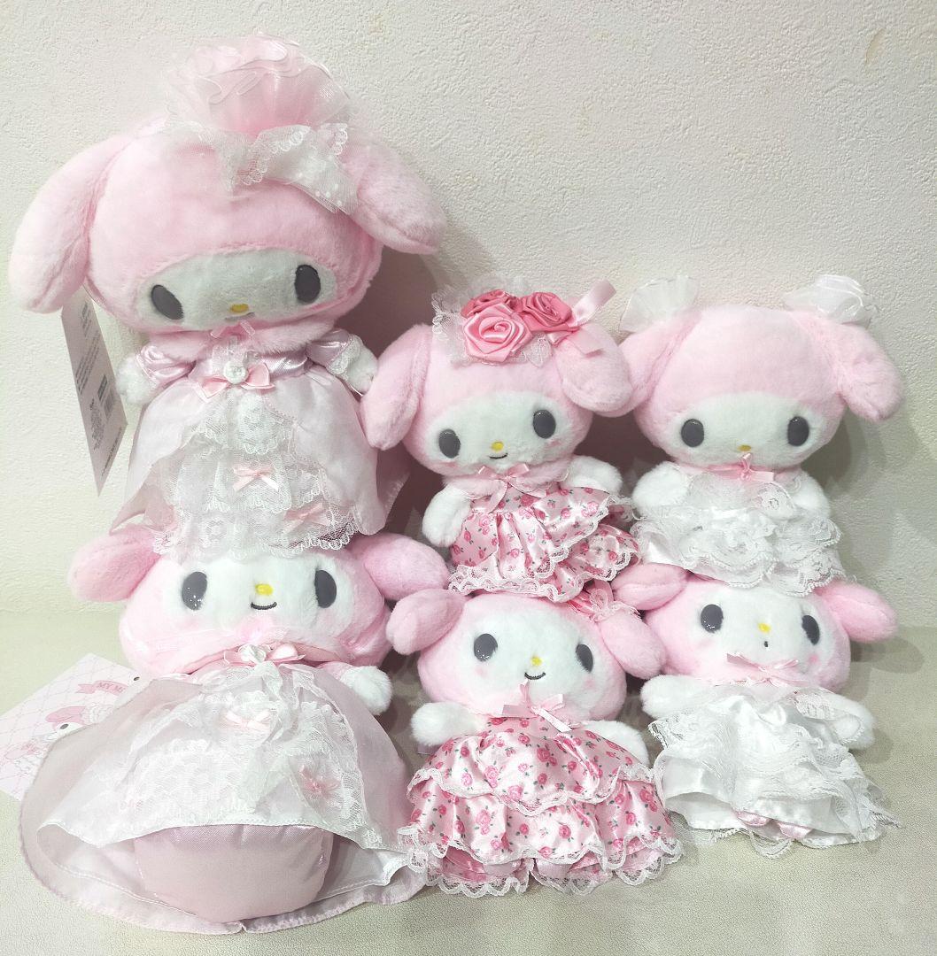 Sanrio マイメロ　レディマイメロディ　マスコット　バースデー　ぬいぐるみ