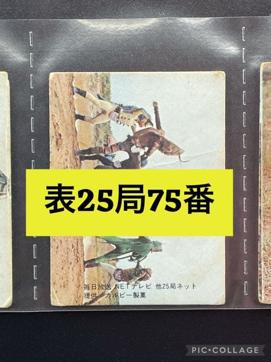 【表25局版】カルビー旧仮面ライダーカード No.75