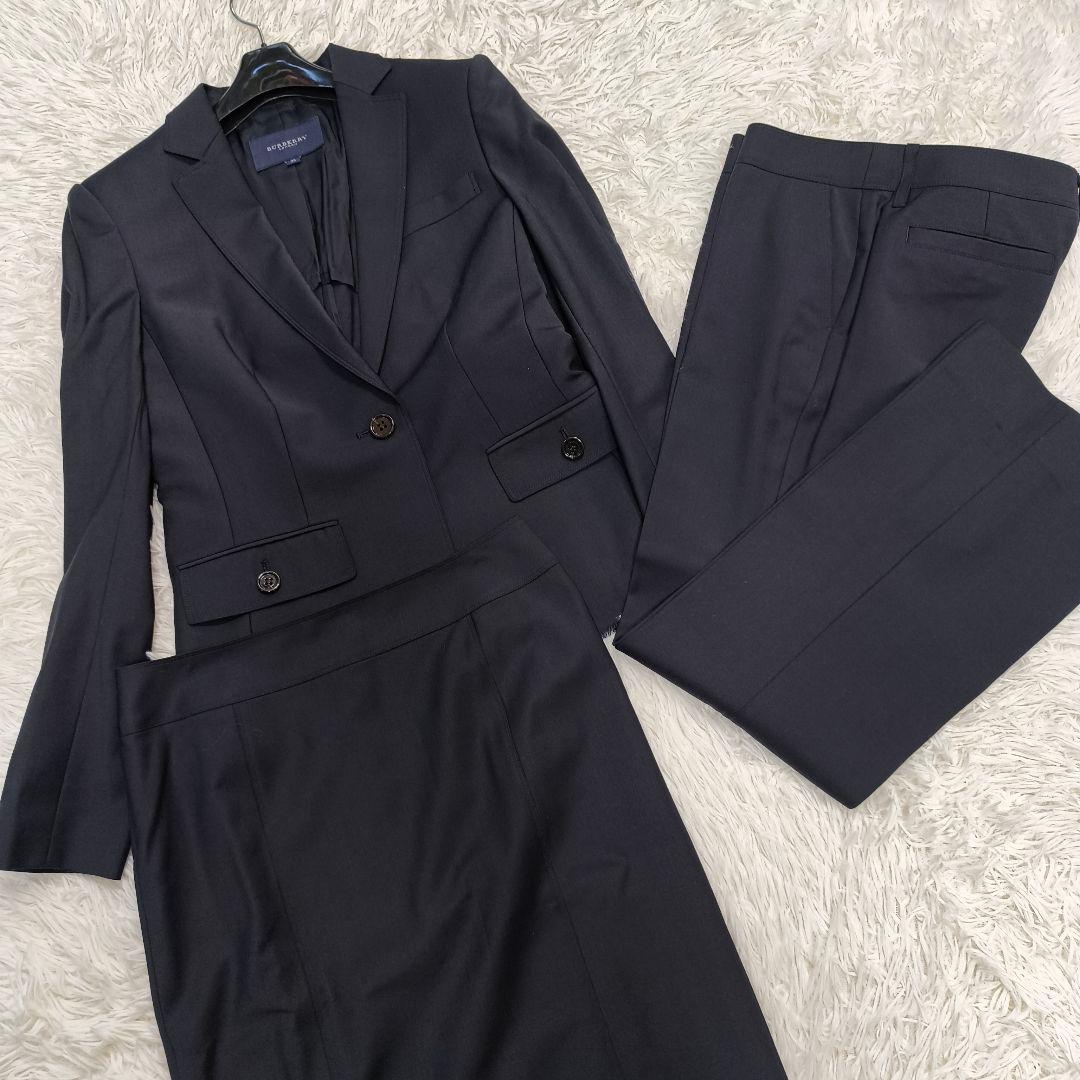 バーバリーロンドン スーツセットアップ スリーピース ノバチェック シングル1B