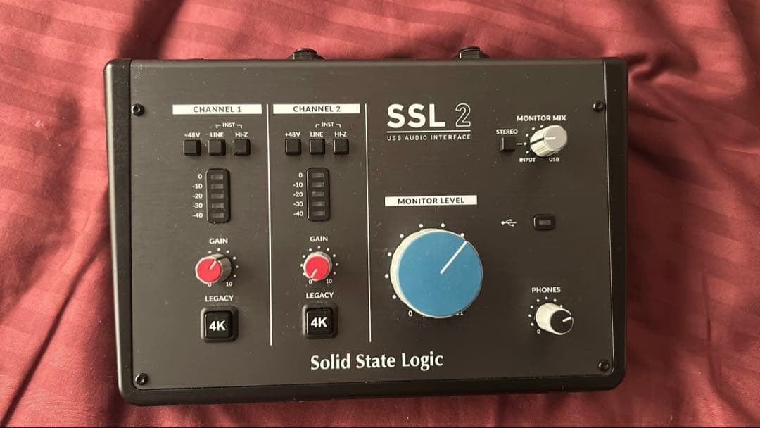 Solid State Logic SSL2オーディオインターフェース