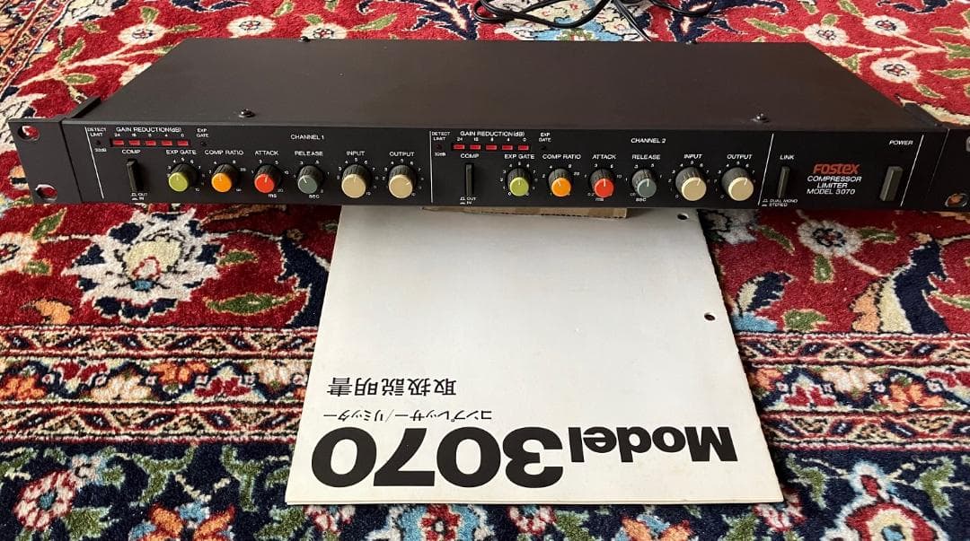 DTM・DAW FOSTEX COMPRESSOR LIMITER MODEL 3070 FOSTEX 3070 Compressor/Limiter | eBay