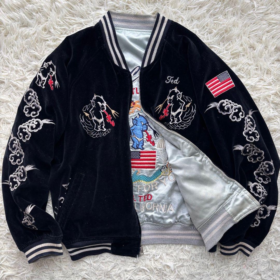 ※mm※　　　　　　　　　　　　　　　　　　【超激レア 良品】テッドマン Amazon | TEDMAN (テッドマン）「幸運の赤鬼」 ロングスリーブTシャツ